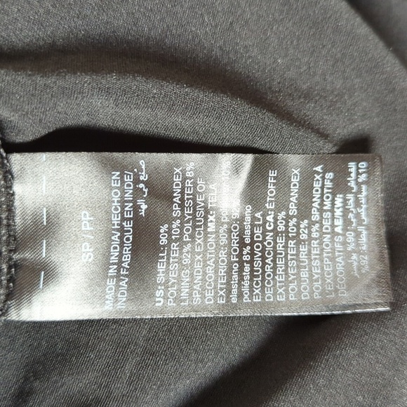 White House Black Market NWT Embroidered Velvet Shift Dress - Picture 10 of 11